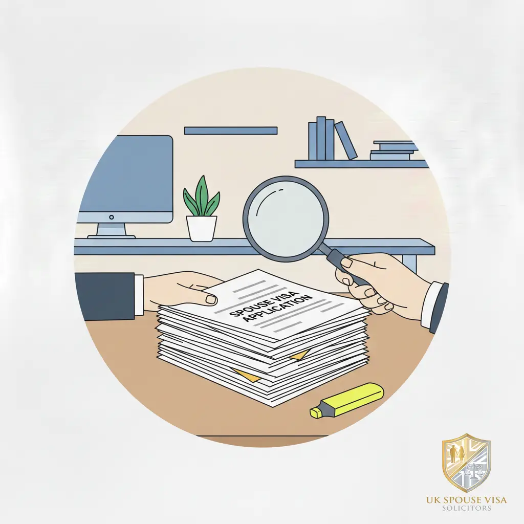 spouse visa documents checking service