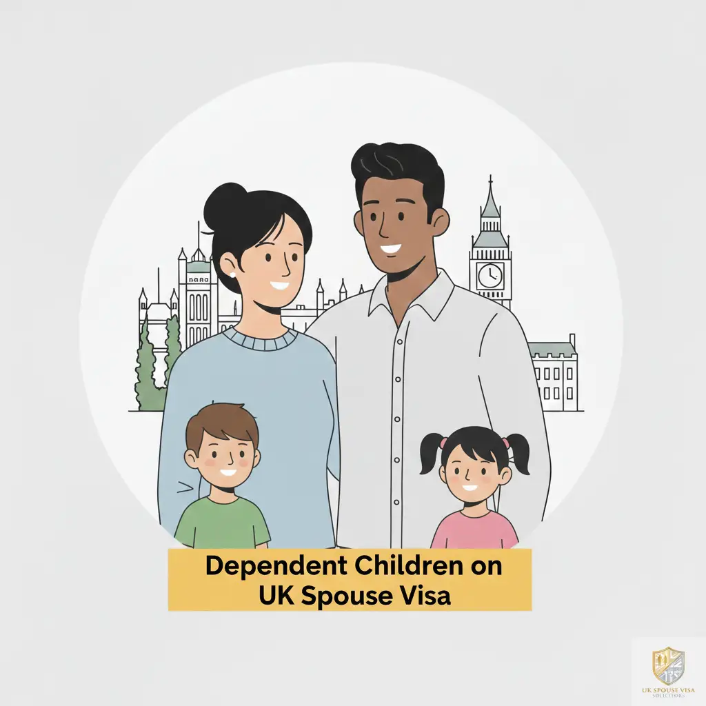 dependent children UK spouse visa