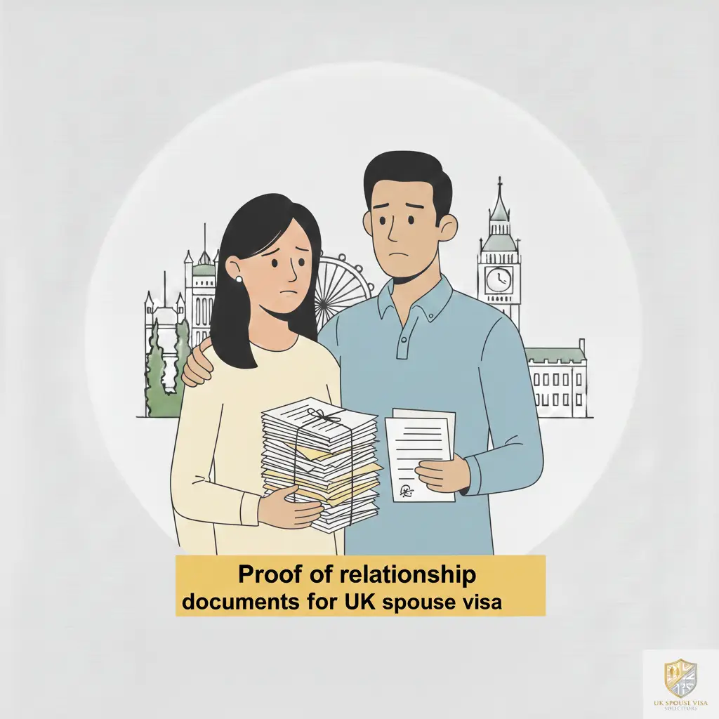 proof of relationship documents for uk spouse visa