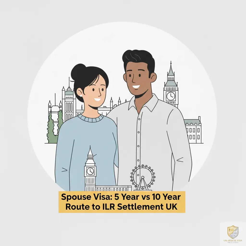 spouse visa 5 year and 10 year route to ilr