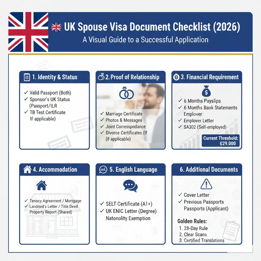 uk spouse visa document checklist